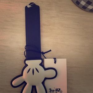 Mickey Mouse coach bookmark